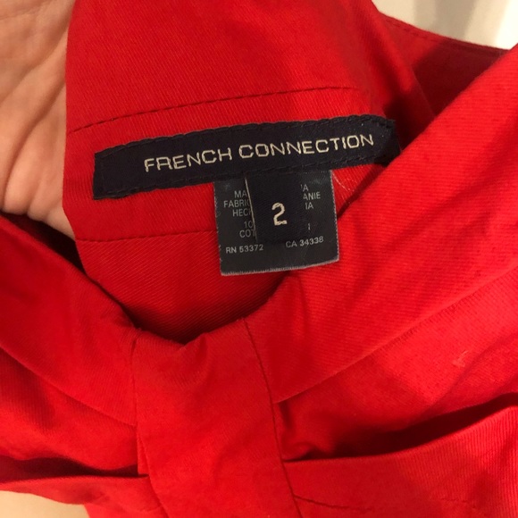 French Connection Red Swing Dress - Picture 4 of 4